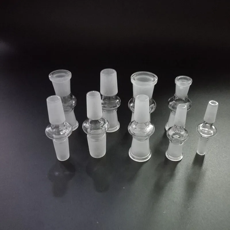 Kalın Cam Adaptör Standart açılır Sigara Boru Aksesuarları 10 14 18mm Dönüştürücü Sigara Su Bongs için Erkek Kadın Bubblers Kase Yağ Teçhizat