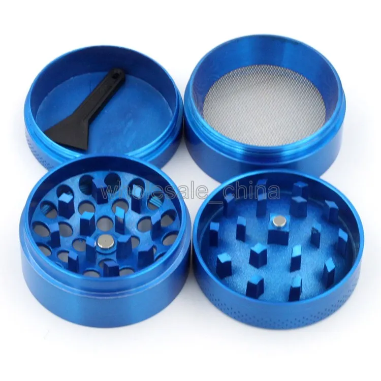 Concave Grinders Herb Grinder Smoking 40/50/55/63mm 4 Layers Metal Crushers Zinc Alloy Tabacco in stock Sharpstone Crusher