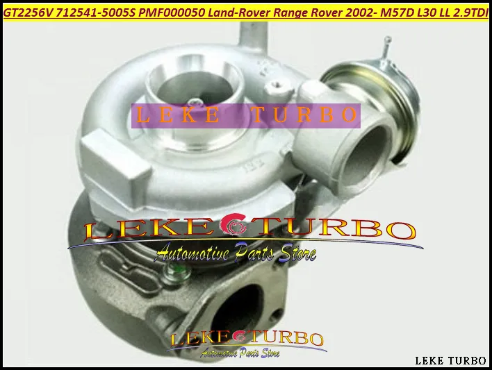 GT2256V 712541-0002 712541-0001 712541-5002 712541 Turbo Turbocompressor Para LAND ROVER Para Land-Rover Para Range Rover TD6 M57D L30 LL 2.9L TDI