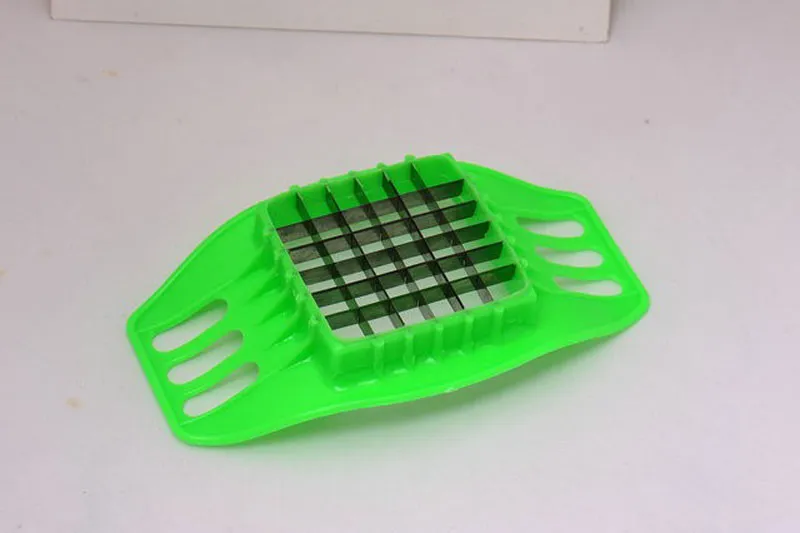 Aardappelsnijapparaat PVC + Roestvrij staal Franse Fry Fries Cutter Peeler Potato Chip Groente Slicer Koken Gereedschap Keuken Leverancier