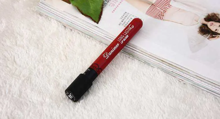 DHL maquillage rouge à lèvres mat longue durée étanche 8 couleurs velours mat vampire brillant à lèvres aucun rouge à lèvres fondu