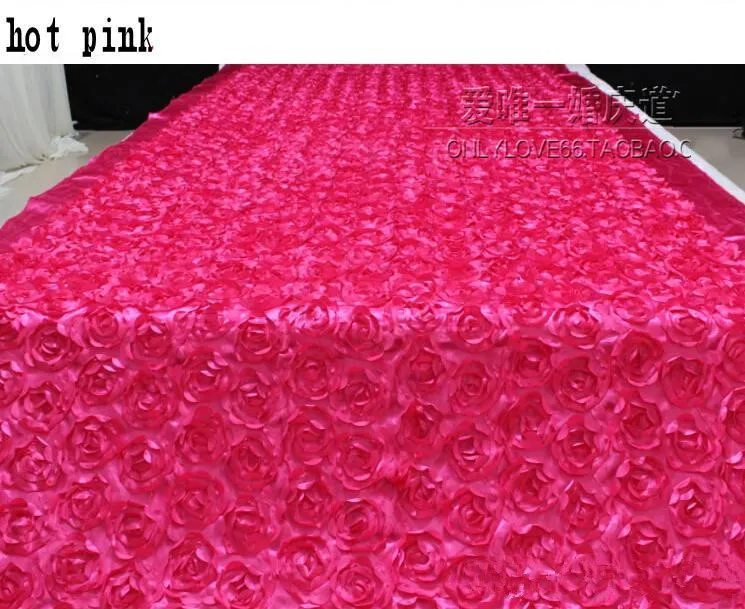 33 piedi lunghi 55 pollici di larghezza bianco latte 3D petali di rosa corridoio corridoio tappeto centrotavola matrimonio decorazione tiro