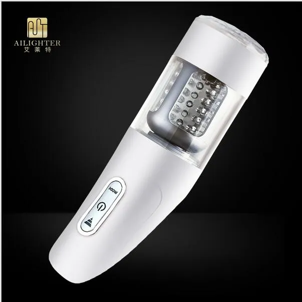 KATERINA II Male Automatic Masturbation Machine Rotation Cup 10.43 in Gold  White Medical Silicone from Dhgate Sex Toys For Couples