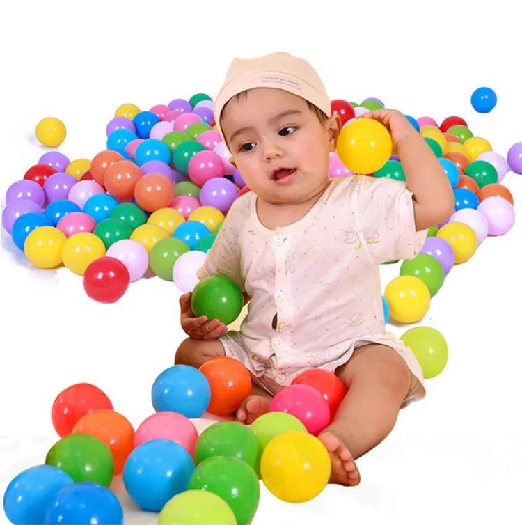 5,5 cm ballong baby barn växer havsboll leksaker vatten rolig sand spela boll pärlor gel gelé multi färg jul festival ballong IB237