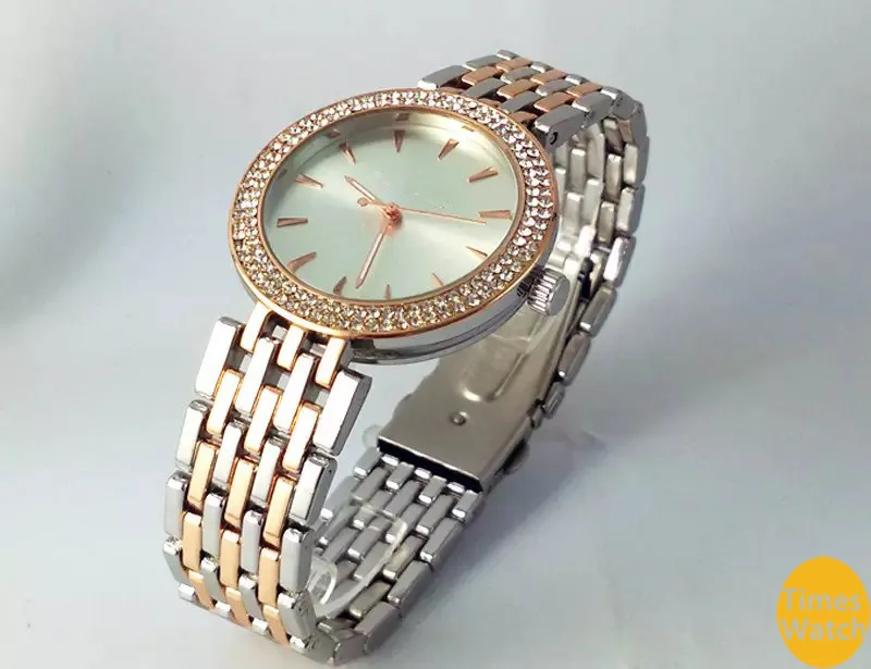 20% de descuento 2019 más vendidos mujeres hombres oro diamante muñeca Relojes acero inoxidable rolse oro moda reloj 222H