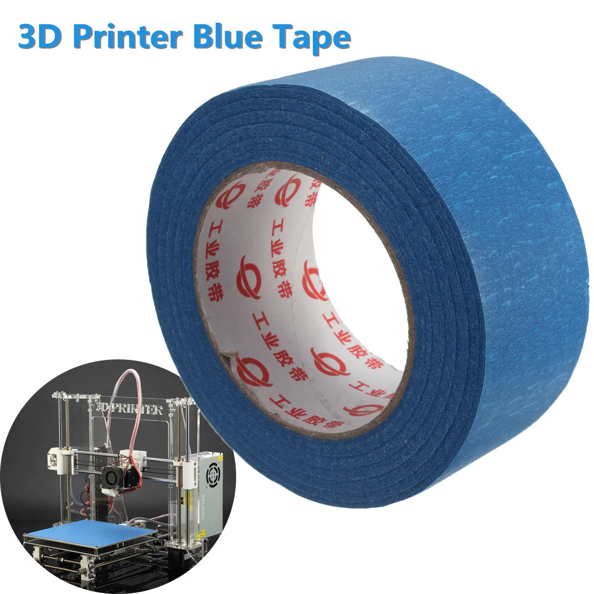 Pour les peintres de bande bleue de l'imprimante bleue 50mx50mm de Reprap imprimant l'outil de masquage B00046 BARD