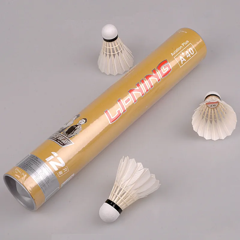 Wholesale Badminton Shuttlecocks Lining A+40 Durable Training Badminton