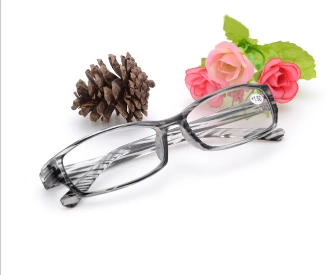 Factory Outlet Fashion PC Rack Glasögon Strip Double Dental Reading Glasses HD-hartsglasögon + 1,00 + 1,50 + 2,00 + 2,50 + 3,00 +3,50 +4,00 20st