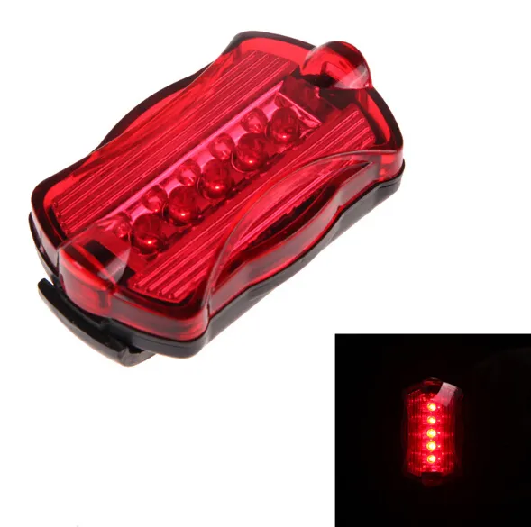 6 LED Bicycle Light Front Light Headlight Bike Accessories 5 LED Rear Cycling 2157130