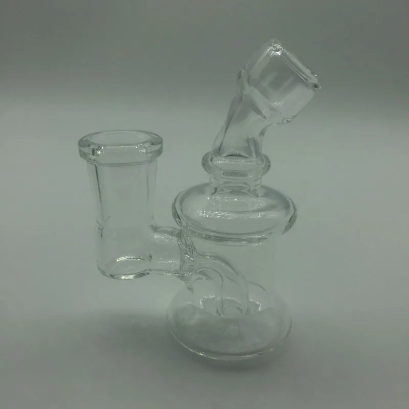 DHL !! Fumer Narguilé Mini Verre Bécher Bongs 14mm Femelle Joint 3.3 pouces Plates-formes Pétrolières Épais Pyrex Conduites D'eau Pour Quartz Banger Ongles