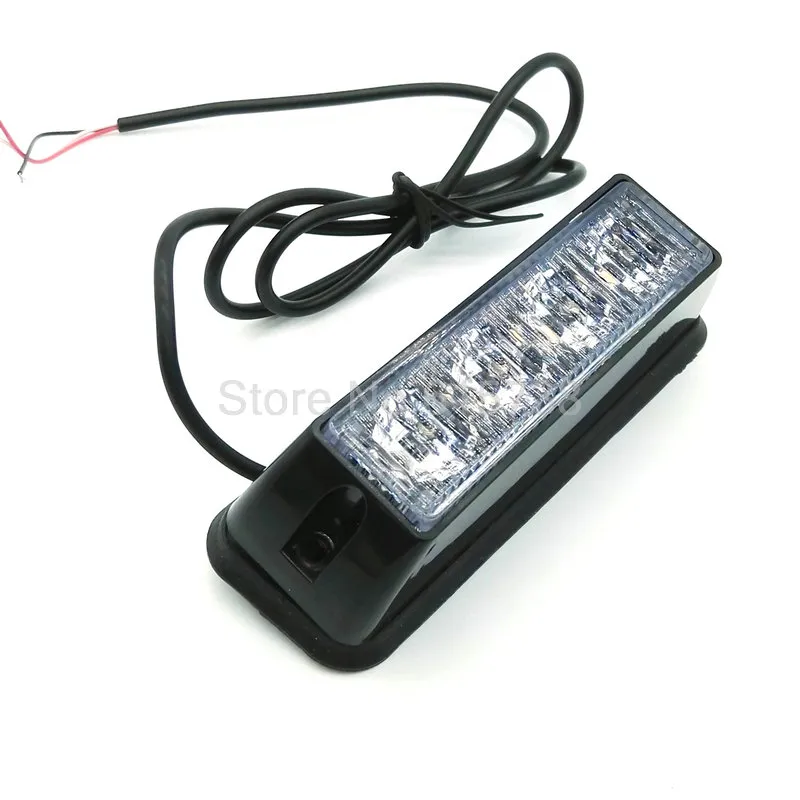 2 4 LED CAR TRUGA WAGARZA WAGARZA WAKACJA LED LED Strobe Light Motorcycle Łódź zwyczajna LED Strobe Light215p