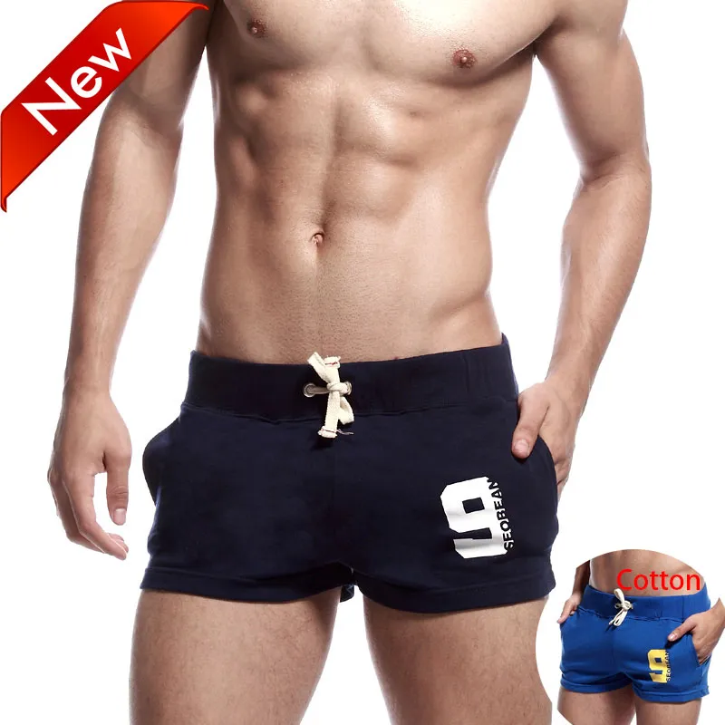 New style Pure cotton men ultrashort Hot leisure sports shorts pants of the men's basketball workout running short pants