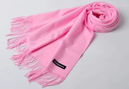 autumn winter high quality woman wool spinning scarf ladies pure color purl keep warm scarf 200*65cm 