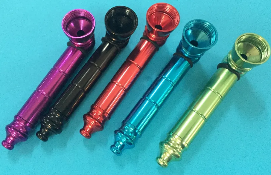 Fast ship from USA anodized aluminum Tobacco smoking pipes different styles nice pipes MP23A