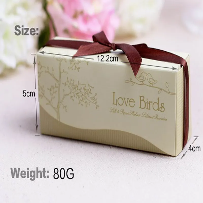 Spice Tools Ceramic Love Birds Sale и Pepper Shaker Wedding Favors9864389
