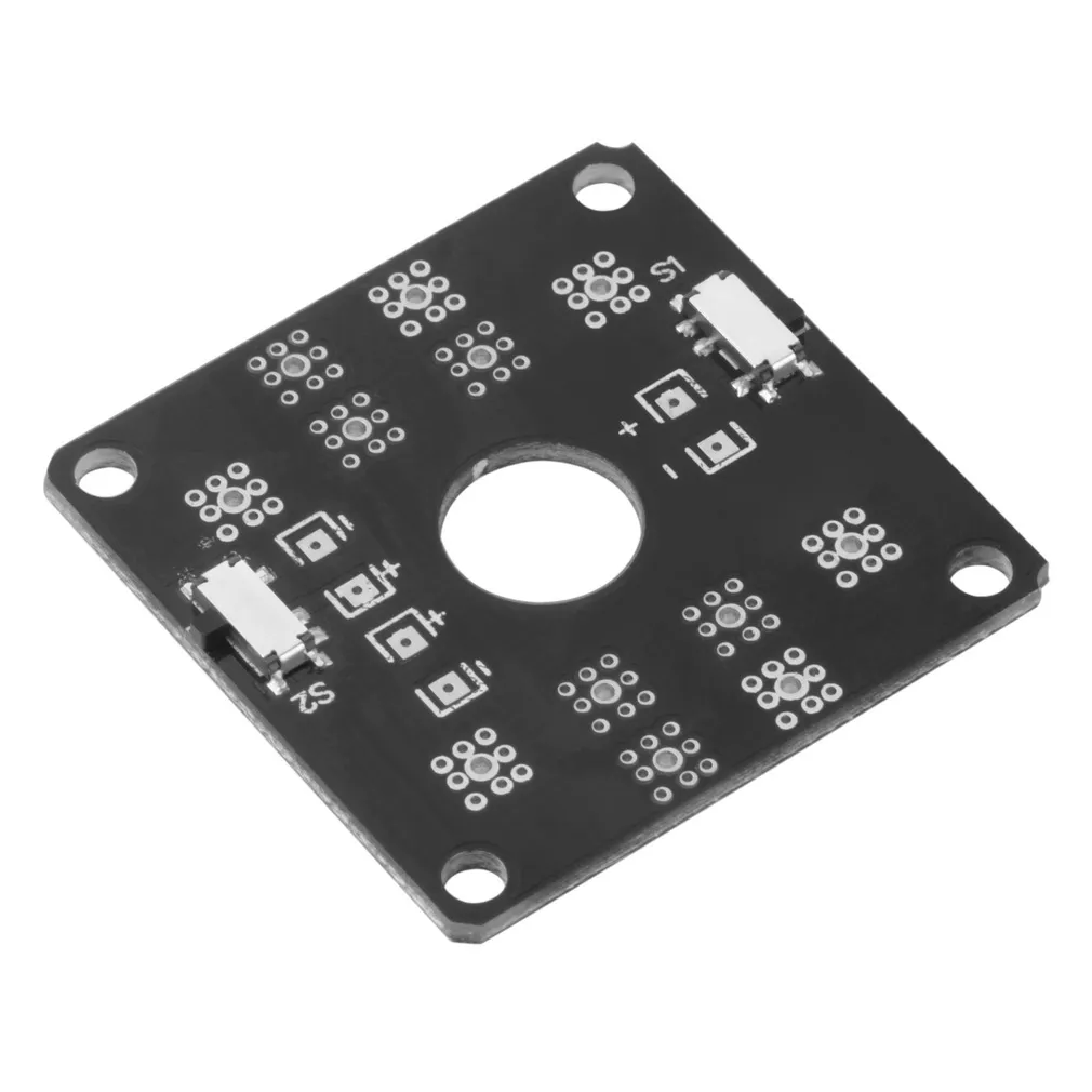 Placa de distribuição do poder B00180 do controle do diodo emissor de luz do controlador do vôo de CC3D Quadcopter BARD