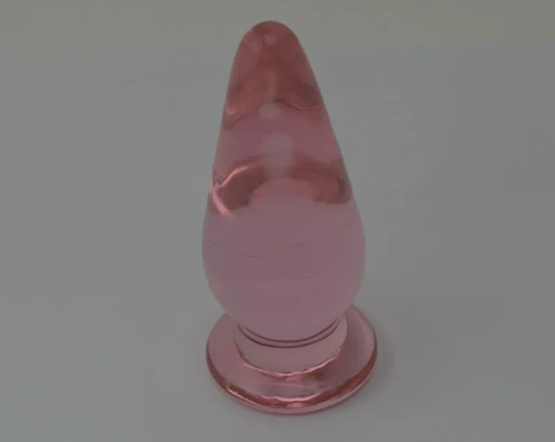 Perles de plaisir Anal en verre rose, Plug Anal, jeux pour adultes pour Couples, jouets sexuels érotiques pour femmes et hommes Gay8396571