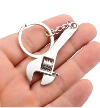 Schraubenschlüssel Schlüsselanhänger Schlüsselanhänger Metall Schlüsselanhänger verstellbar Mode kreatives Werkzeug