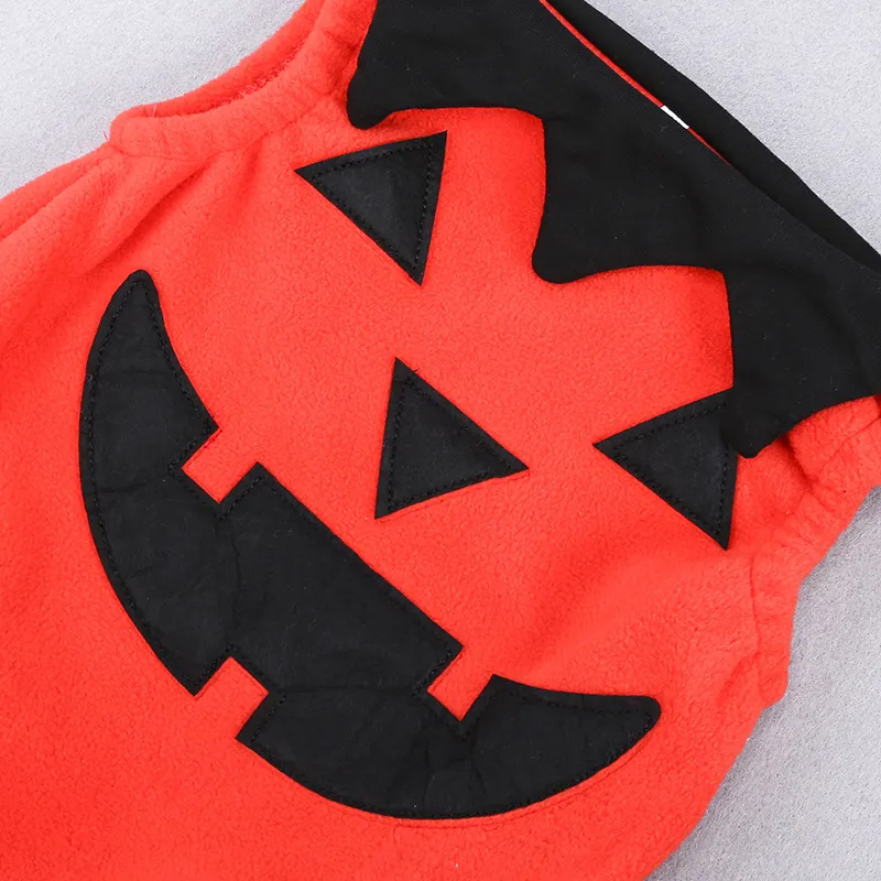 Halloween Clothes Sets for Baby Romper+Vest+Hat Pumpkin Suits Newborn Baby Clothes Infant Kids Jumpsuit Toddler Baby Boy Outfits