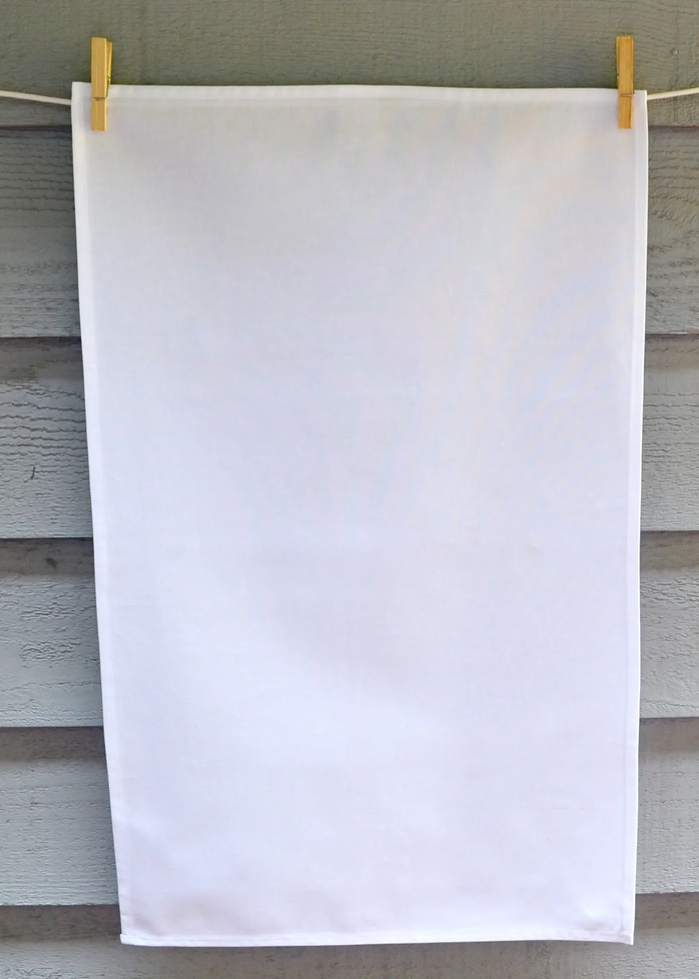 Plain White Tea Towel Blank Cotton Canvas Tea Towel 50x70 CM Kitchen