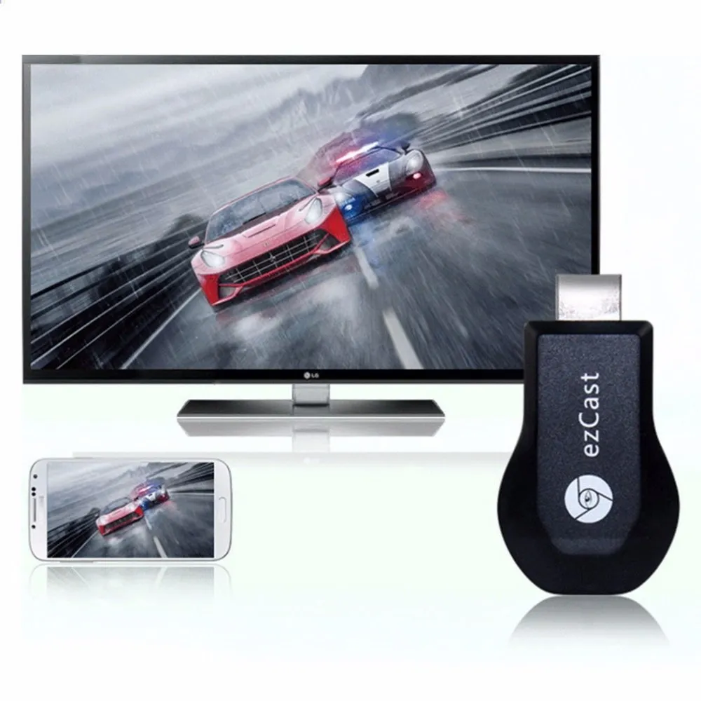 AnyCast M2 Airplay Wireless Wifi Display TV Dongle Receiver DLNA Easy Sharing Mini TV Stick HD 1080P for Android IOS WINDOWS NEW