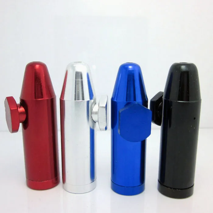 Easy Snorter Metal Smoke Pipes: Portable Snuff Snorter With Four Color Options, Easy ...