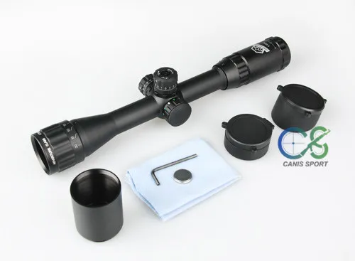 Canis Latrans 3-9X32 Full Size A.O. Range Estimating Mil-Dot Rifle Scope For Hunting Shooting CL1-0174