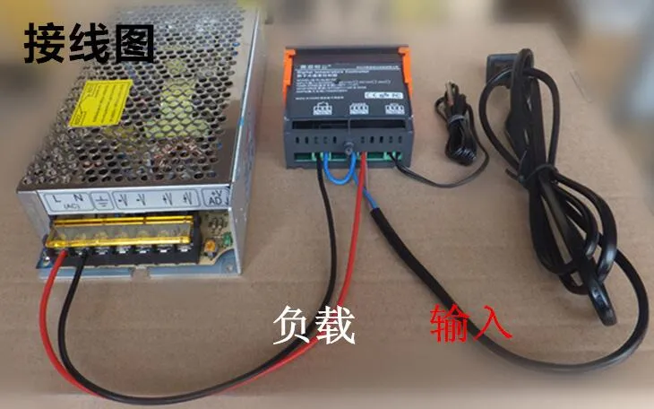 1 pz/lotto Nuovo 220 V Digital Intelligente Interruttore di Controllo della Temperatura Termostato con funzione di controllo di Riscaldamento e raffreddamento