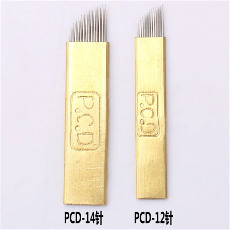 thumbnail image 2 of Professional Microblading Needles 12U 14U 19U – Manual Eyebrow Tattoo Blades For Permanent Makeup, Stainless Steel 2 of 6