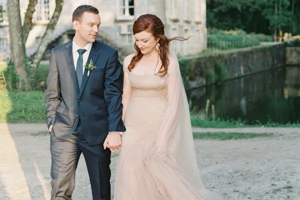 Robe de mariée de pays de couleur vintage tulle ruché sur l'épaule robes de mariée sirène sur mesure blanc ivoire champagne