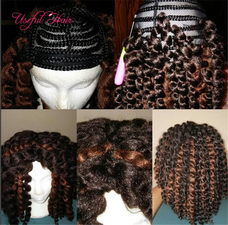 making wig braided cap 70g Crochet Braids Hair Wig Cap Crochet Wig Caps Easy Sew In Cornrows Cap Elastic Crochet braids hair exten5633187