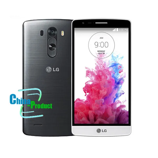 100 % 기존 LG G3 D850 D851 휴대 전화 안드로이드 OS 4.4 13MP 5.5 