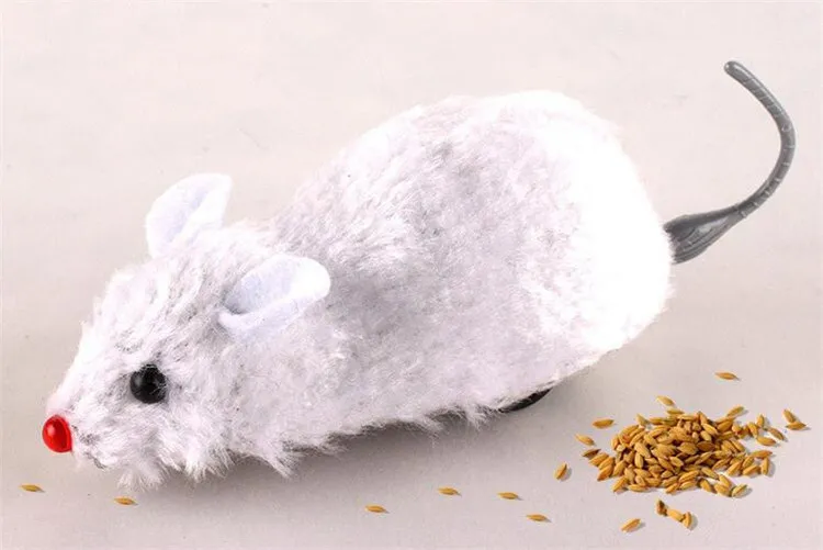 新しい小さなゴムのマウスのおもちゃの騒音の音の緊張の猫の猫の贈り物を話している玩具6 * 3 * 2.5cm ib282