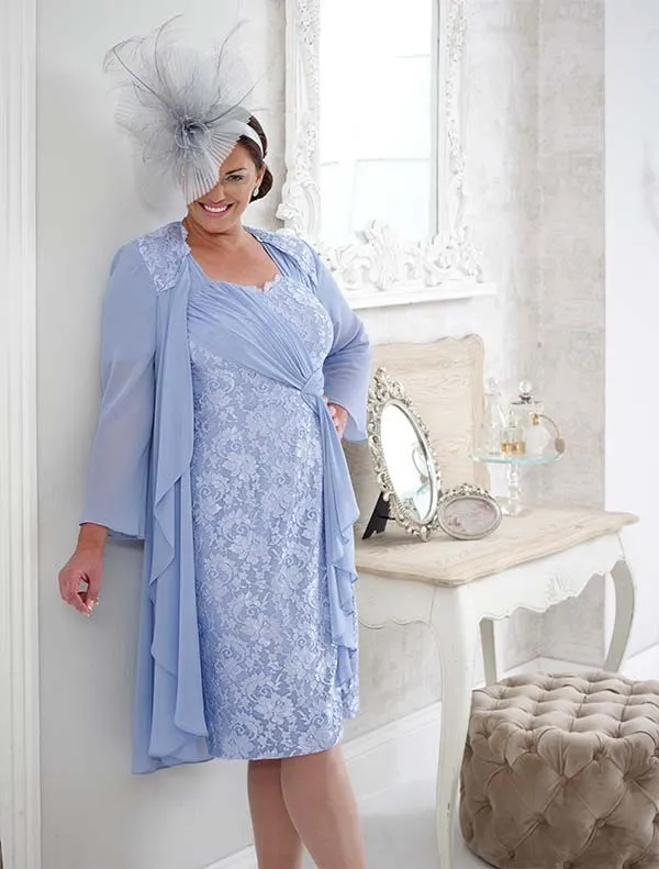 Short plus size mother of the bride dresses clearance