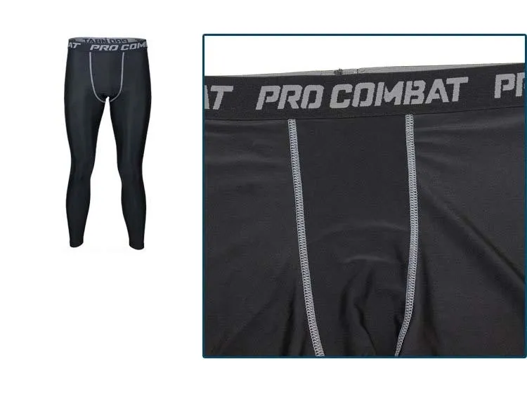 NYA 2021 Sports Tights Pro Combat Basketbyxor Herr Fitness Snabbtorka Löpkompression GYM Joggare Skinny Byxor