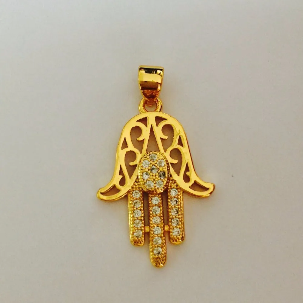 Hexagram \u0026 Hamsa Hand Pendant Necklace Women,Magen David Necklace  Gold/Silver Plated Jewelry Islam Arab,Jewish Star,Palm Shaped De $9,36 |  DHgate, image size:1000x1000