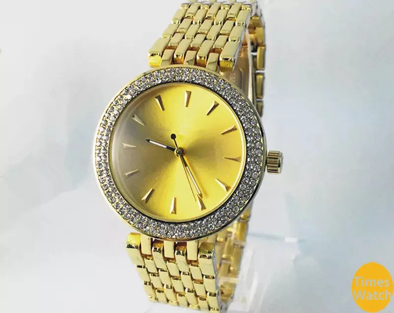 20% off 2019 Top Selling Women Men Gold diamond wrist Relojes stainless steel rolse gold fashion watch 254U