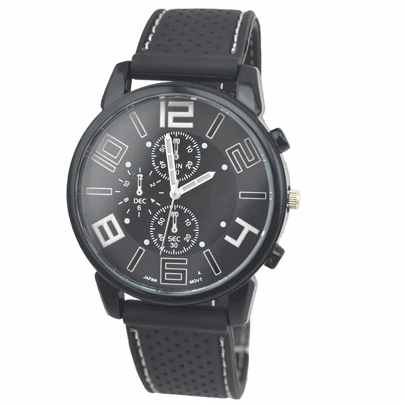 Wholesale Mix Men Causal SPORT Military Pilot Aviator Army Silicone GT Watch RW017