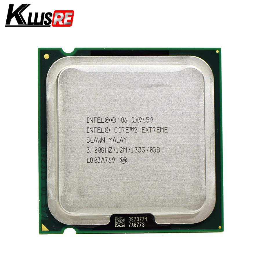Intel Core 2 Extreme QX9650 3.0GHz 12M 1333FSB SLAN3 Slawn LGA775 CPUプロセッサ
