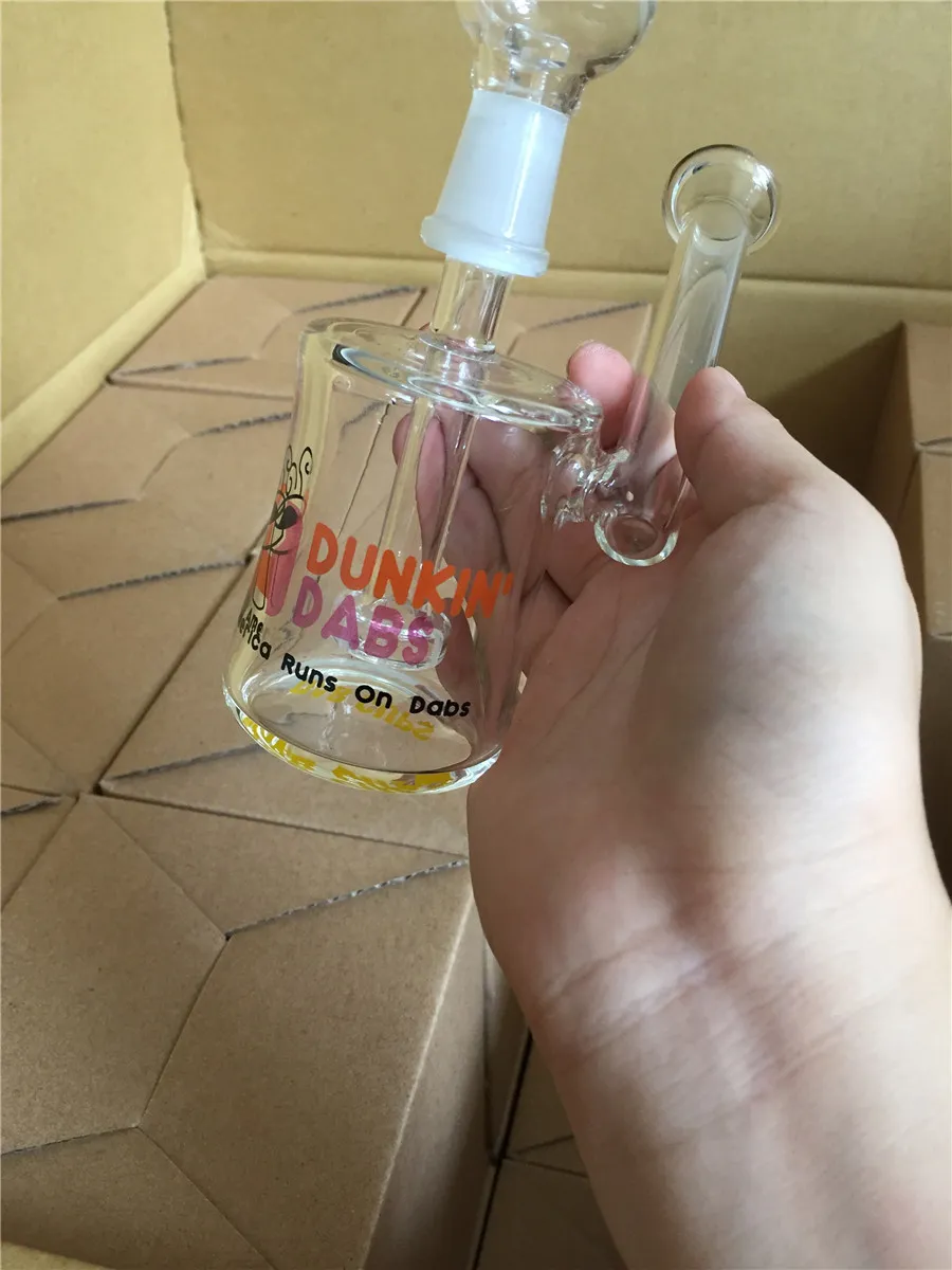 DAB CUPS MINI BUGBLER Glass Catcher Catcher Inline PerColator Water Rura Oil Rig Bong Najlepsza Jakość 14mm Joint Darmowa Wysyłka