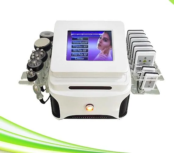 6 fonctions Lipolaser amincissant la machine de beauté lipolaser minceur perte de poids liposuccion froid lipo laser pad machine de beauté