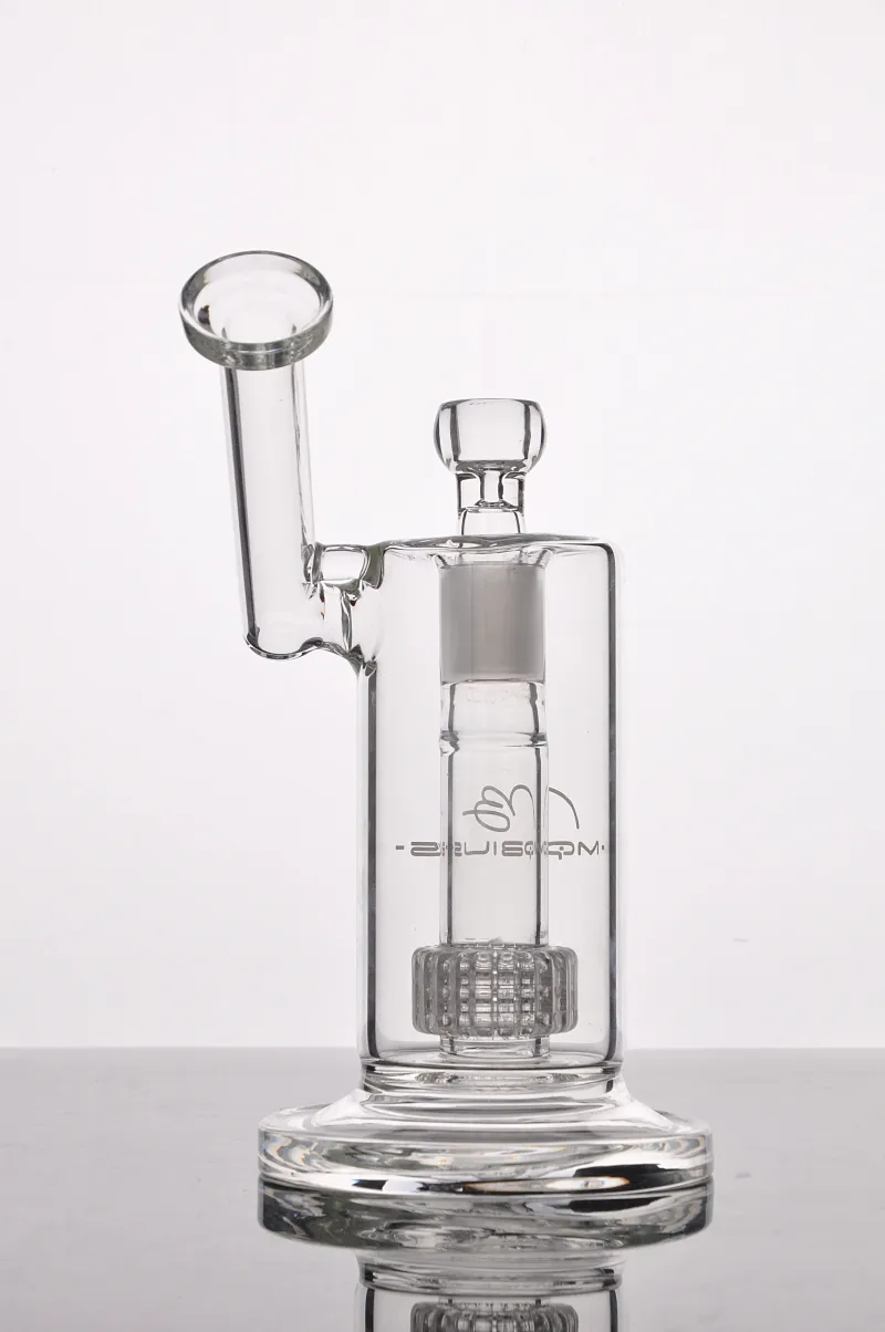 New Mobius Matrix Sidecar Glass Hookah Bong Birdcage Perc Smoking Bongs Thick Glass Water Pipes with 18mm Joint