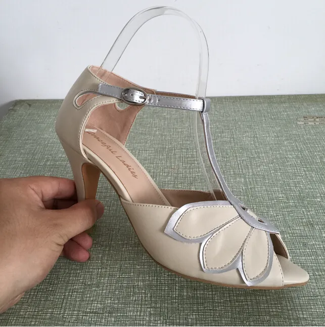 Vintage Mint Mimosa Strappy Wedding Shoes With T Straps Buckle Closure And 3.5 High Heels For Womens Party And Dance Sandals From Arrowma 82.12 DHgate.Com