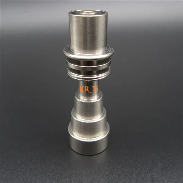 Universal Domeless Adjustable Titanium Nail 10mm 14mm & 18.8mm GR2 6in1 for 16mm electric heater coil smoking glass bubbler water pipes bong