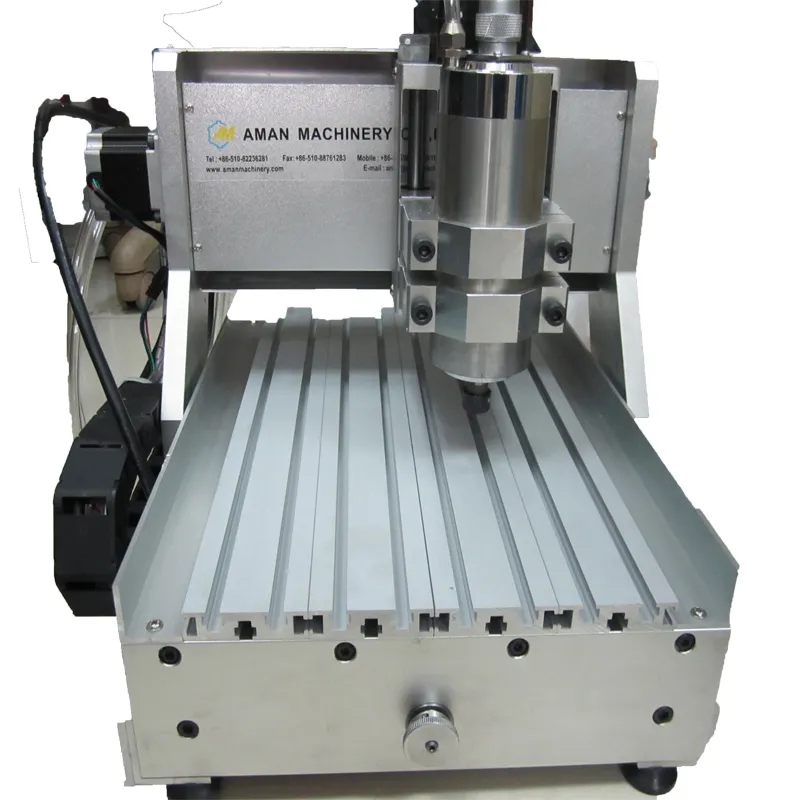 3020 4axis cnc router machine for metal ,plate or cylinder engraving