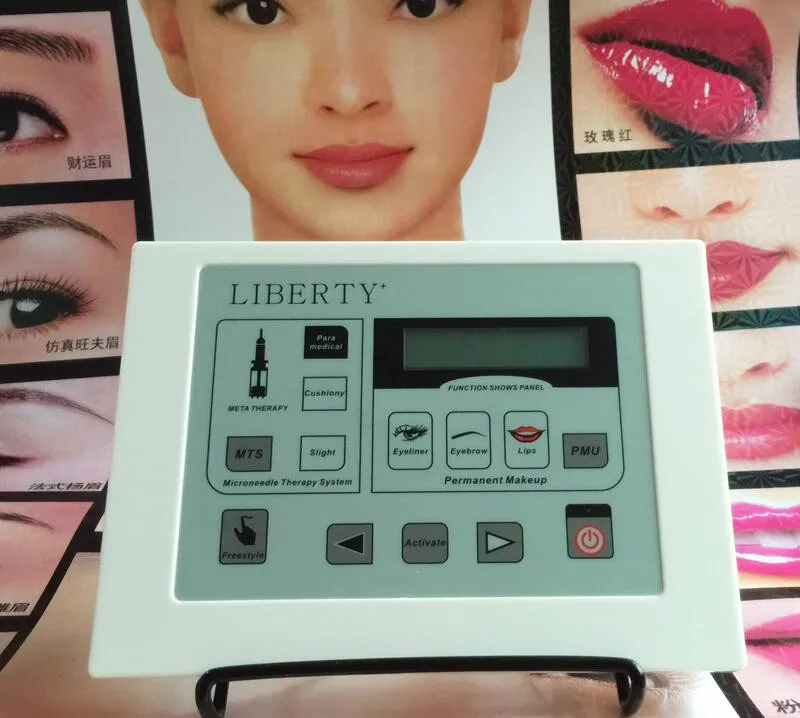 Liberty Permanent Makeup Digital Tattoo Machine & High Quality Cosmetic Tattoo Kit with pen and Needles