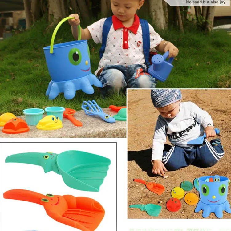 14 stks Hoge Kwaliteit Kinderen Kinderen Zand Strand Emmer Toy Set Classic Toys Bathroom Fun Toys Hawaii Baby Spelen Water Speelgoed