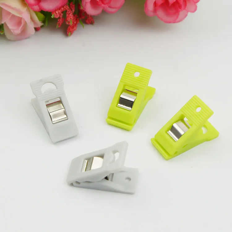 wholesale new plastic, small color, axe clip, tablecloth clip Bag Clips