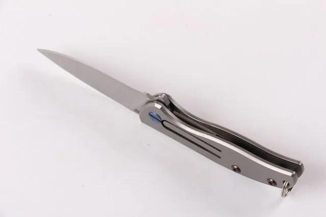 D2 Çelik Bıçak Anahtarlık Katlanır Bıçak Açık Kamp EDC Cep Bıçaklar Orijinal Kutu Paketi ile