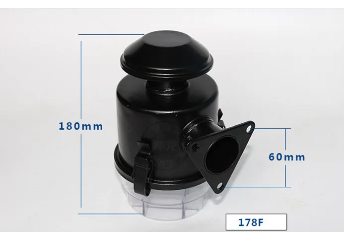 Filtr powietrza Kompletna łaźnia olejowa dla Chińskiego Montażu Air Cleaner Engine Engine Hillera